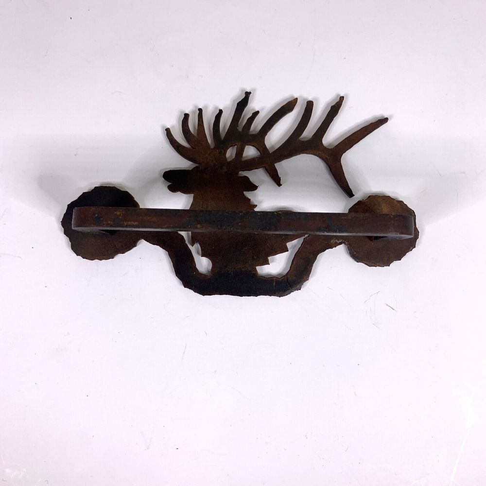 Elk Metal Reversible Drawer Pull Cabinet Handle Lodge Cabin Style Rustic